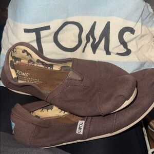TOMS Women’s Brown Slip-On Shoes